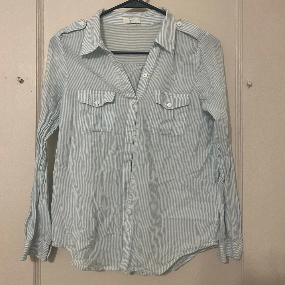 Striped button down - Picture 1 of 1